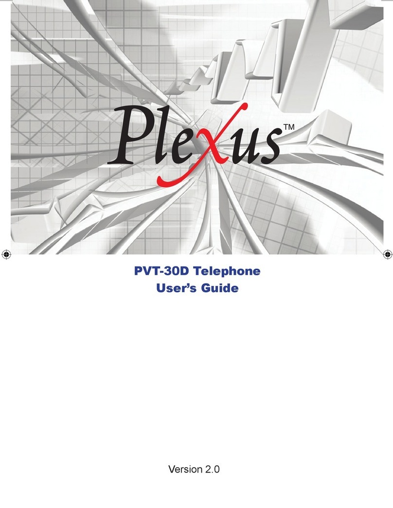 Plexus PVT-30D user guide