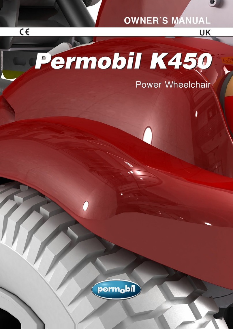 Permobil K450 User manual