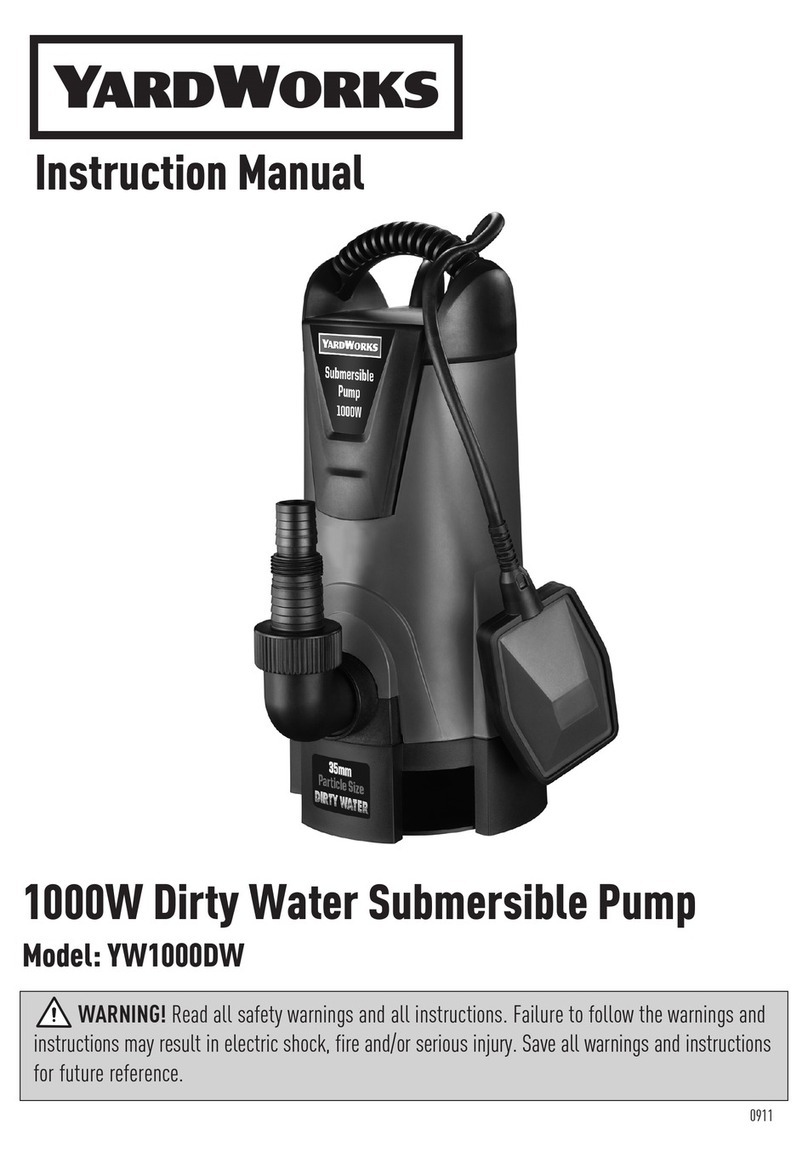 Yard Works YW1000DW instruction manual