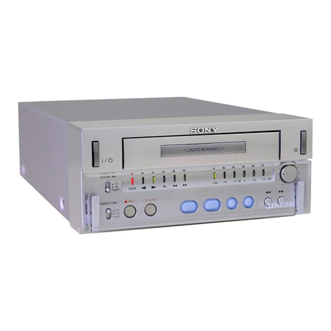 Sony TC-SD1 Service manual