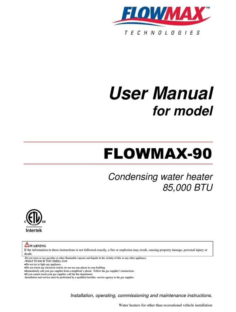 FLOWMAX Technologies FLOWMAX-90 user manual