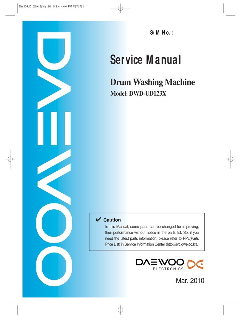 Daewoo DWD-UD123X User manual
