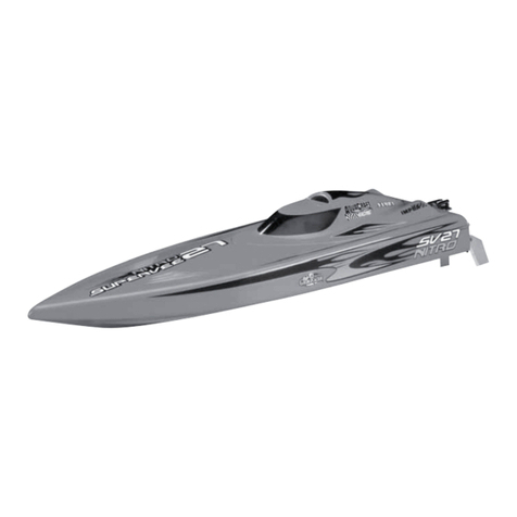 AquaCraft SuperVee 27 Nitro Installation and operating instructions