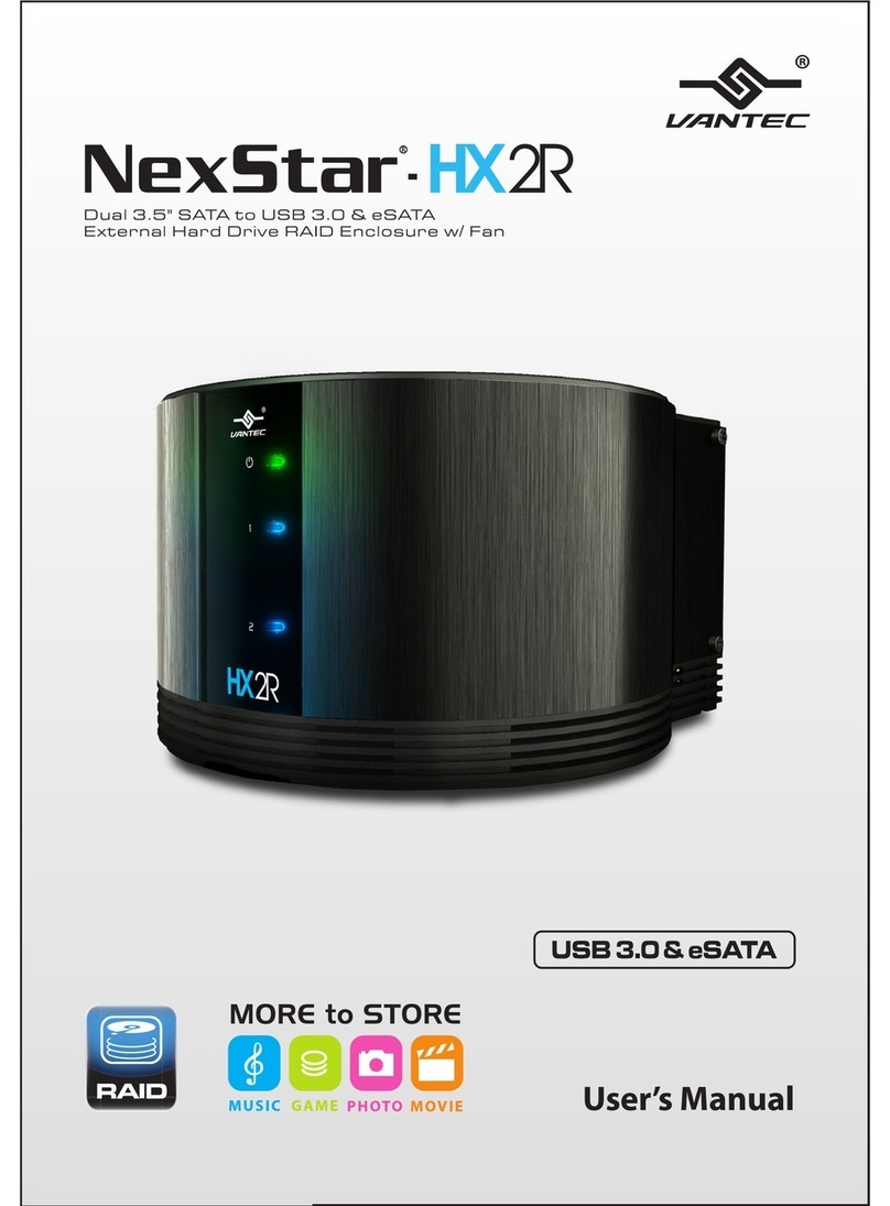 Vantec NexStar HX2R user manual