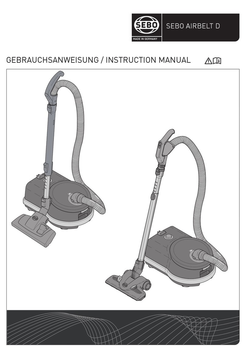 Sebo Airbelt D instruction manual