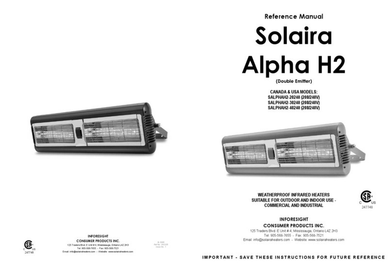 Inforesight Solaira Alpha H2 Reference manual