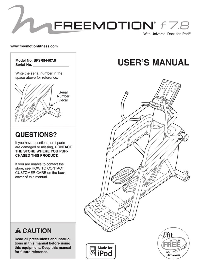 FREE MOTION SFSR84407.0 f7.8 user manual