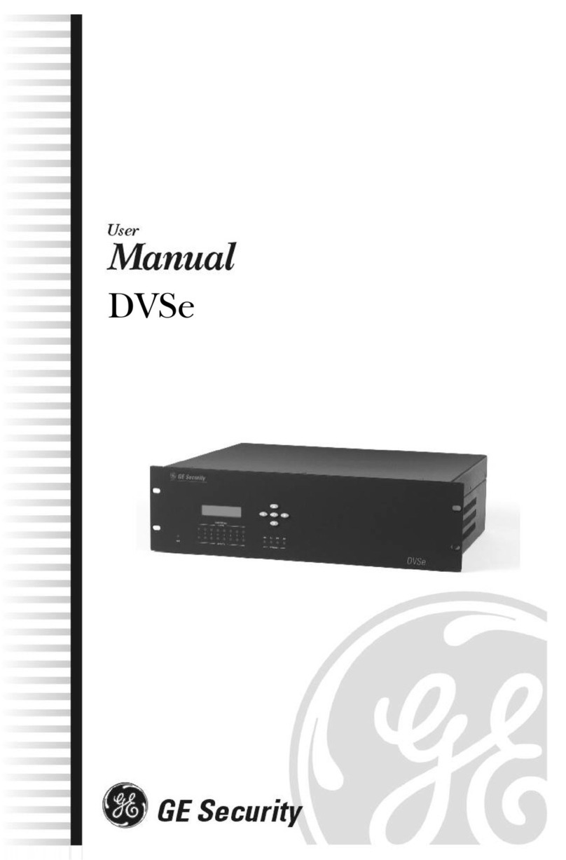 GE Digital Video Storage System user manual