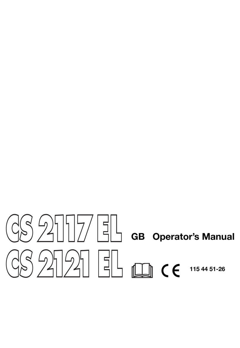 Jonsered CS 2117 EL User manual