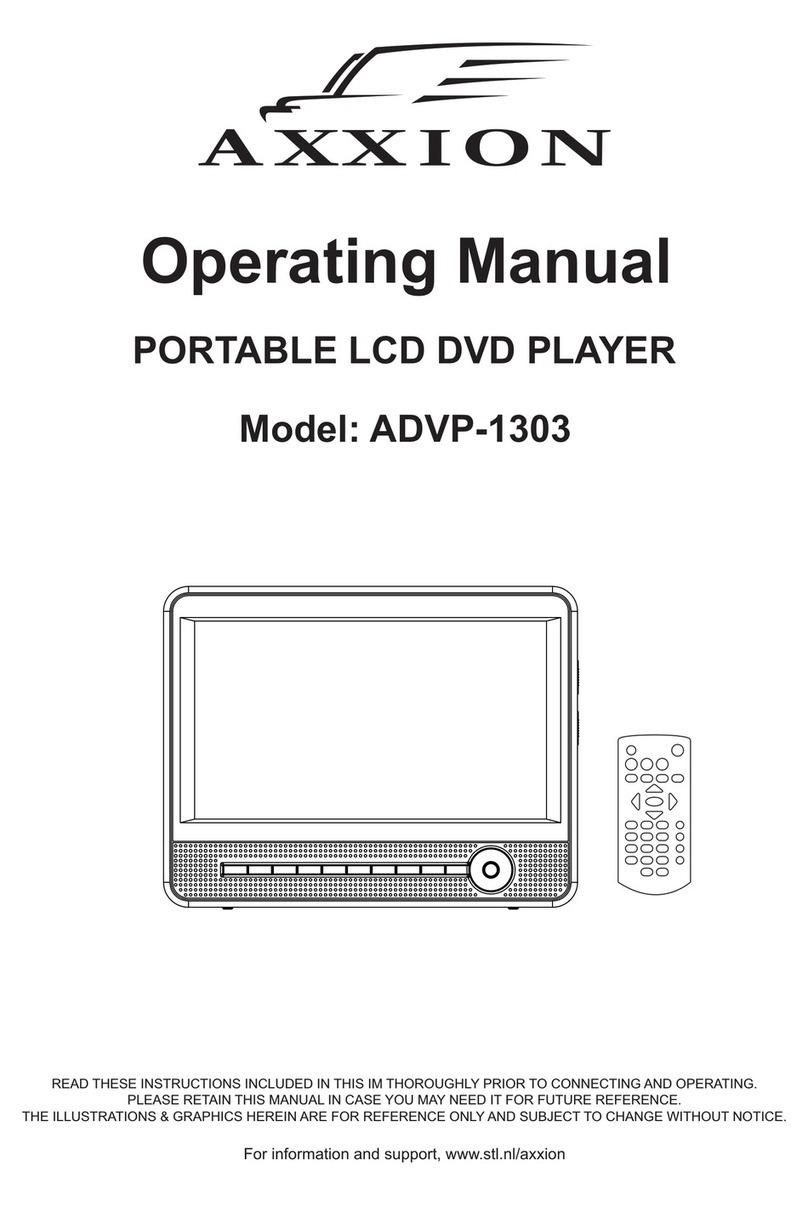 Axxion ADVP-1303 User manual