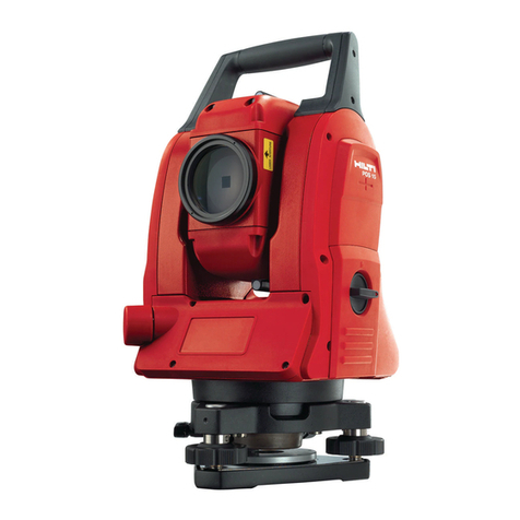Hilti POS 18 User manual