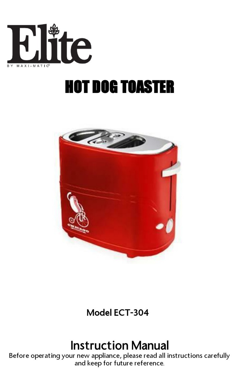 Maxi-matic ECT-304 instruction manual