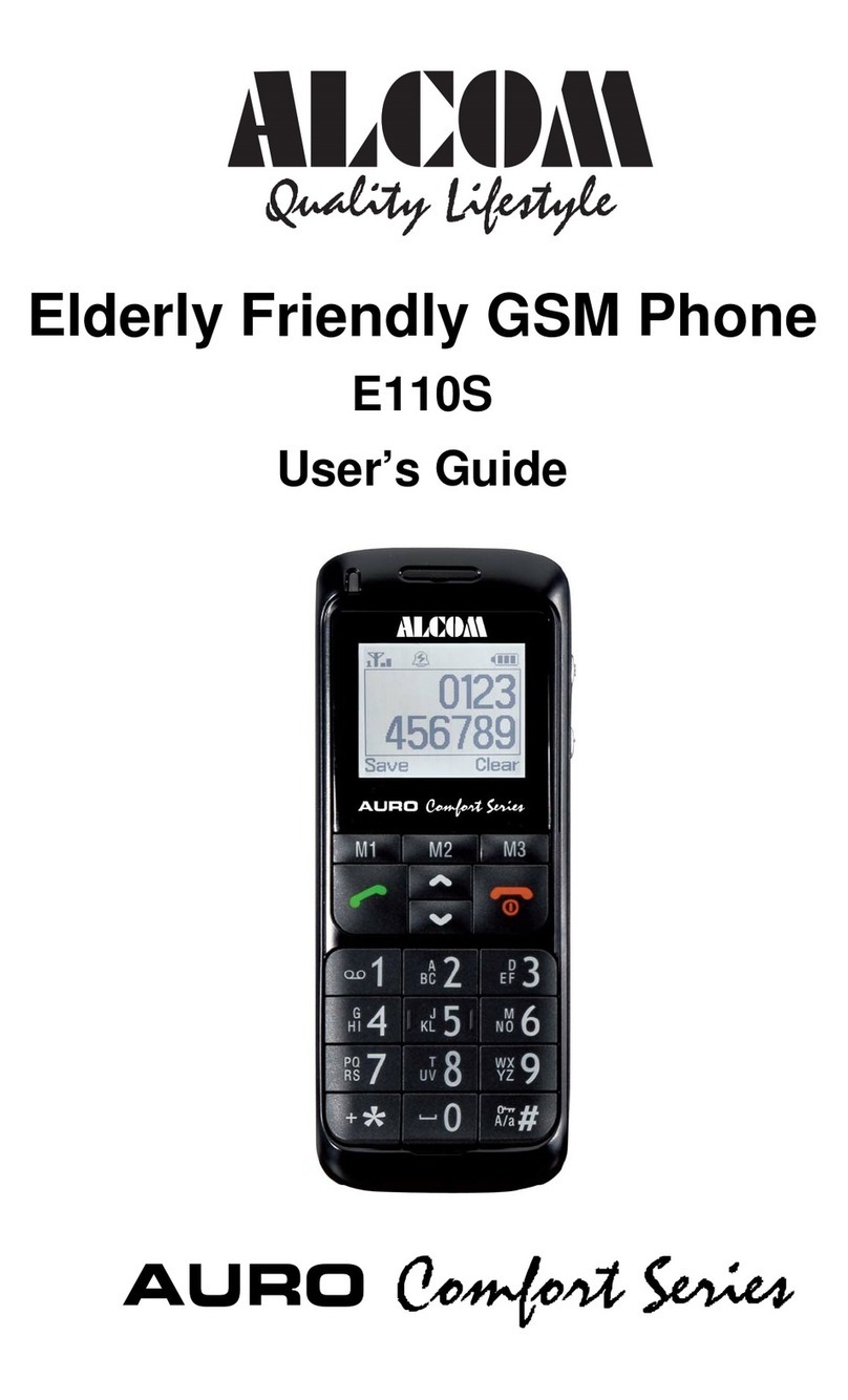 ALcom AURO E110S User manual