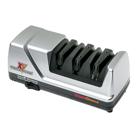 Edge Craft ChefsChoice Trizor XV User manual