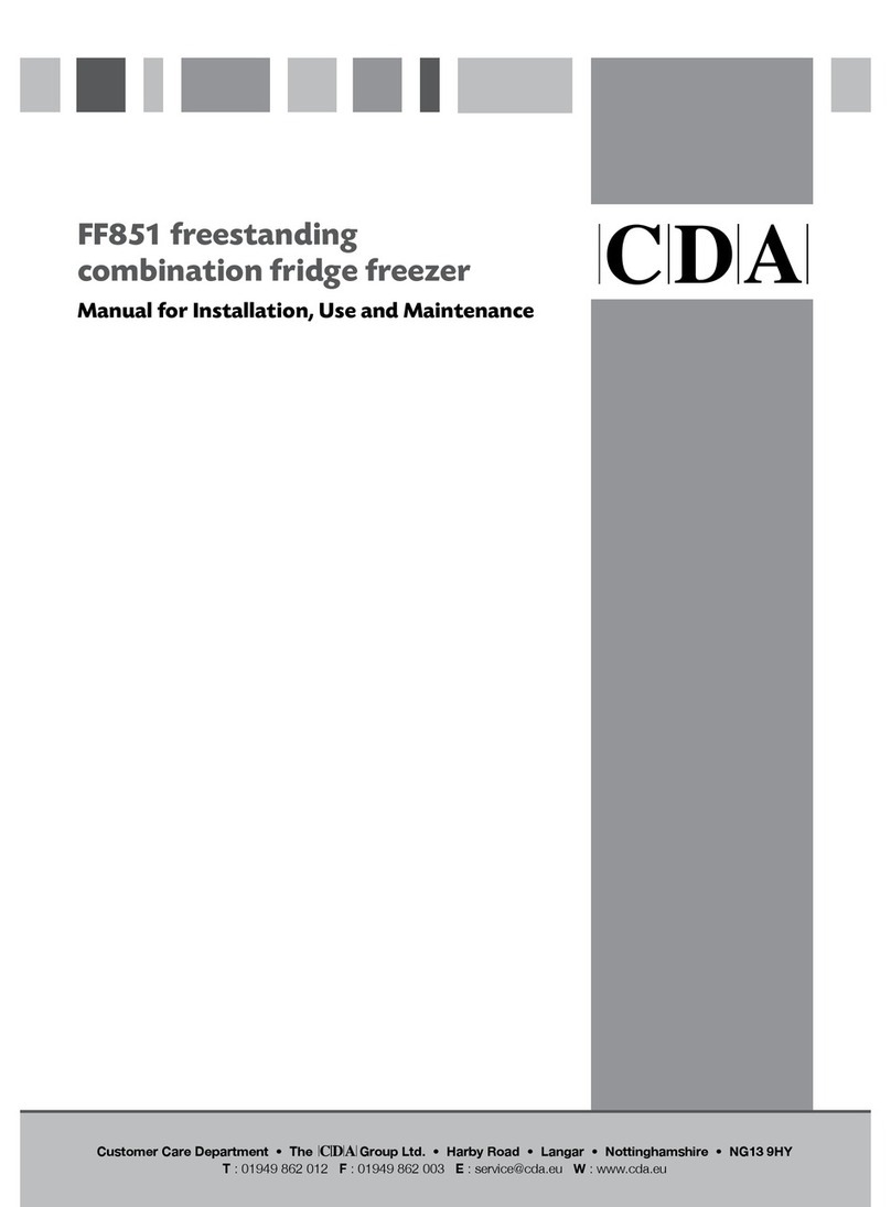 CDA FF851 Reference manual