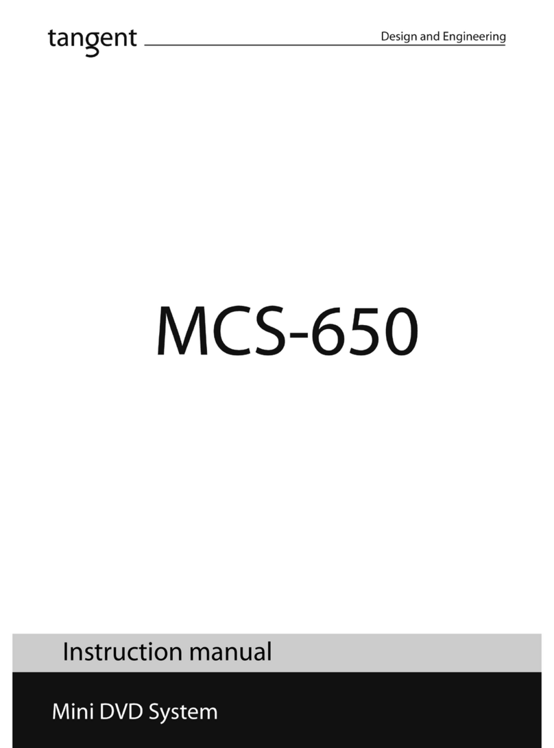 Tangent MCS-650 User manual