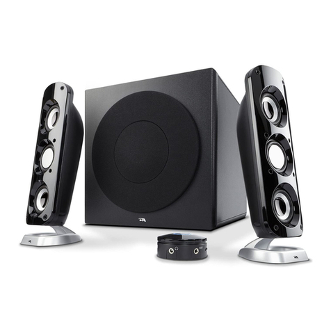 Cyber Acoustics CA-3908 owner's guide
