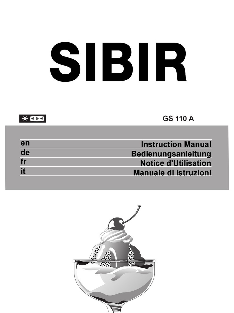 Sibir GS 110 A User manual