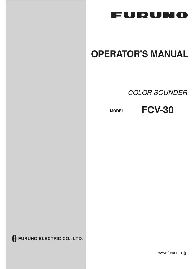 Furuno FCV-30 User manual