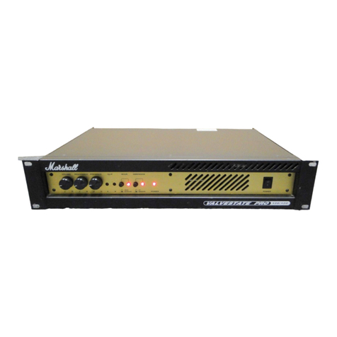 Marshall Amplification Valvestate Pro Handbook