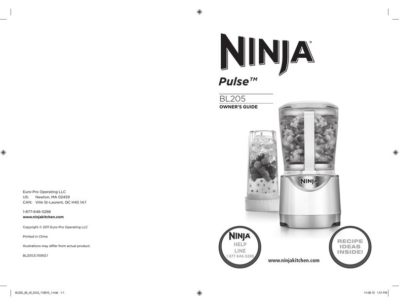 Ninja Ninja Pulse BL205 User manual