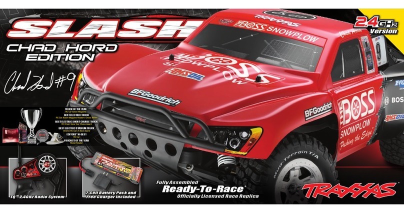 Traxxas Slash Chad Hord Edition User manual