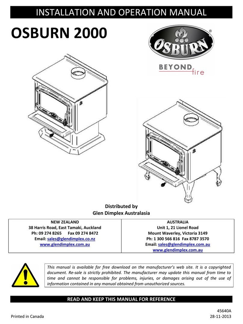 Osburn 2000 User manual