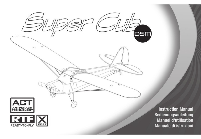 Horizon Hobby Super Cub instruction manual Horizon Hobby Super Cub instruction manual