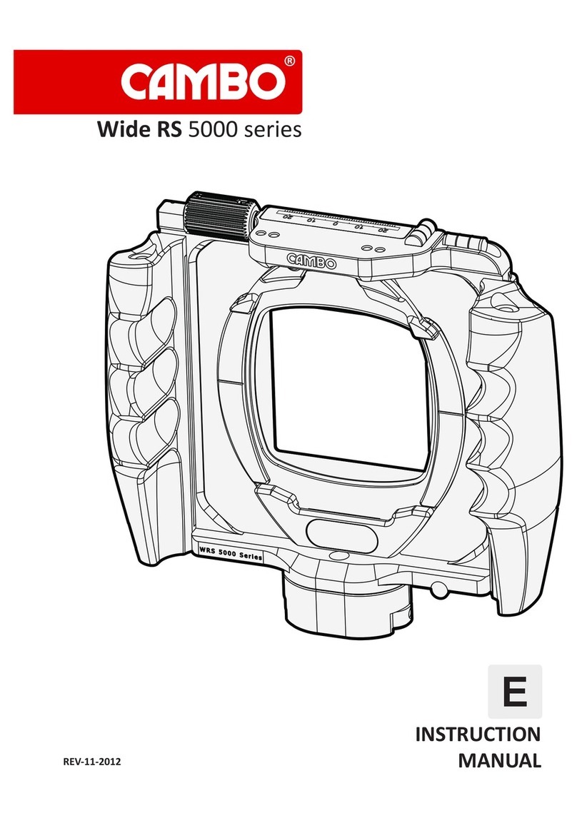 Cambo Wide RS 5000 series User manual