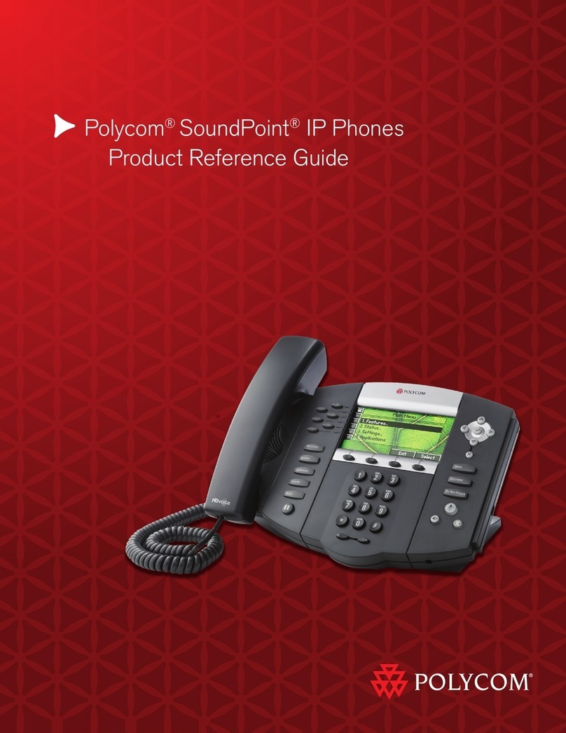 Polycom SoundPoint Installation and operation manual