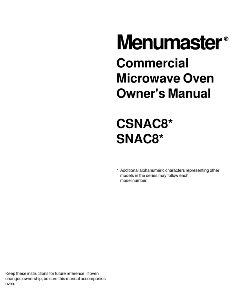 Amana CSNAC8 Series owner's manual
