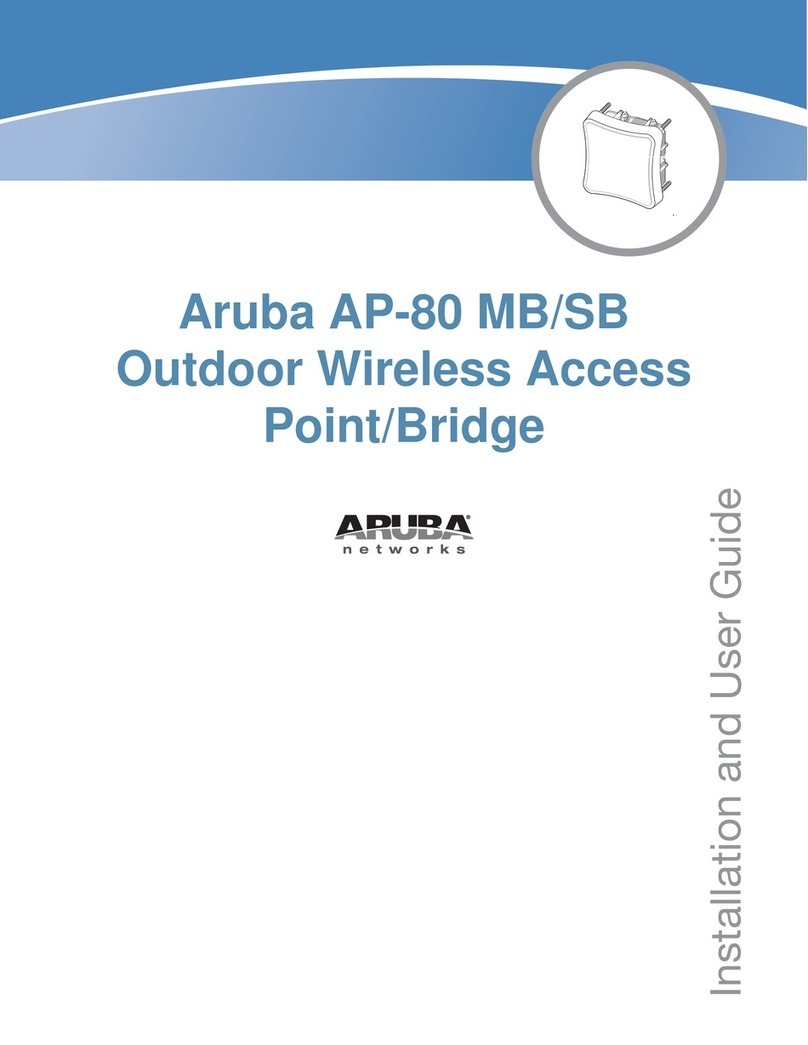 Aruba Networks AP-80 MB User manual