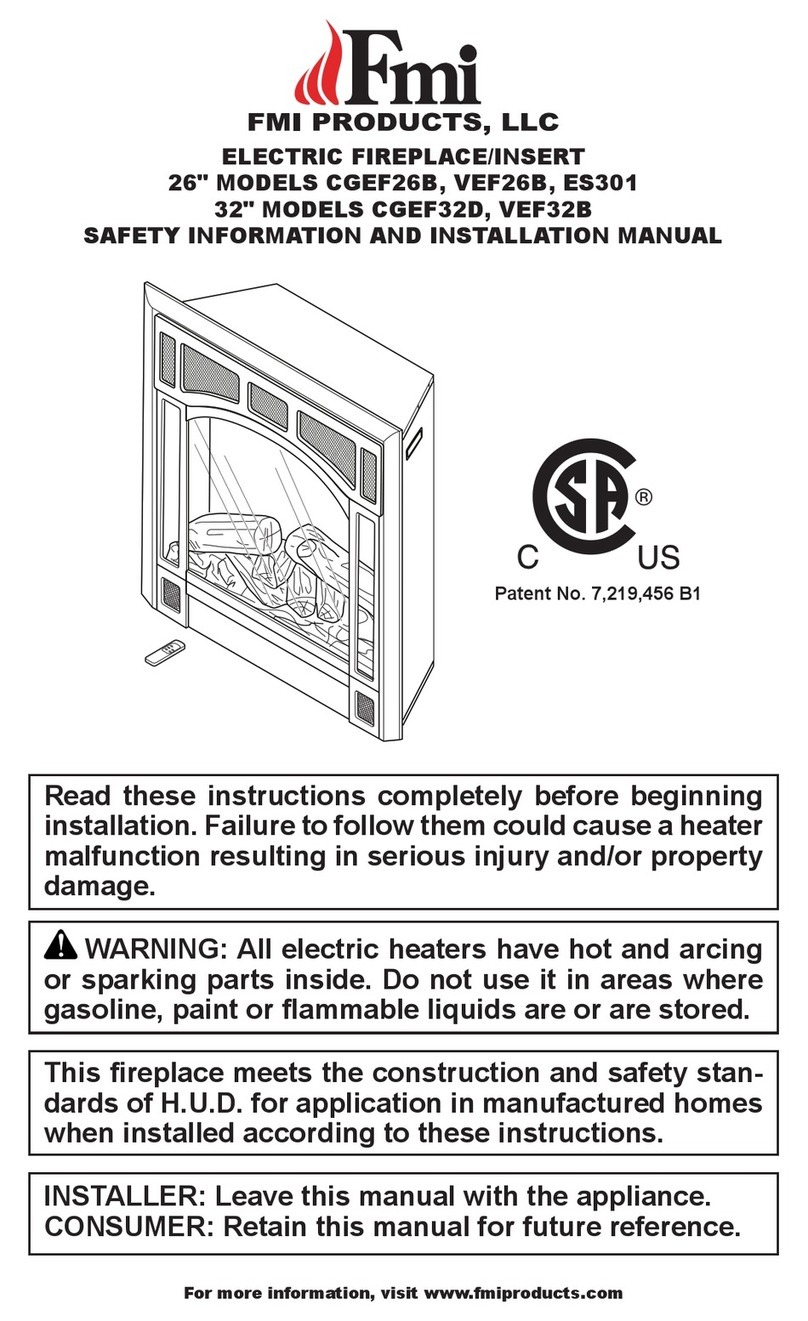 FMI CGEF26B Safety information and installation manual FMI CGEF26B Safety information and installation manual