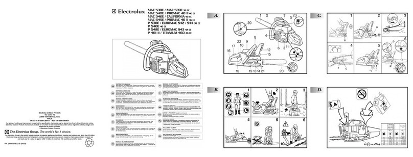 Electrolux MAC 539E User manual