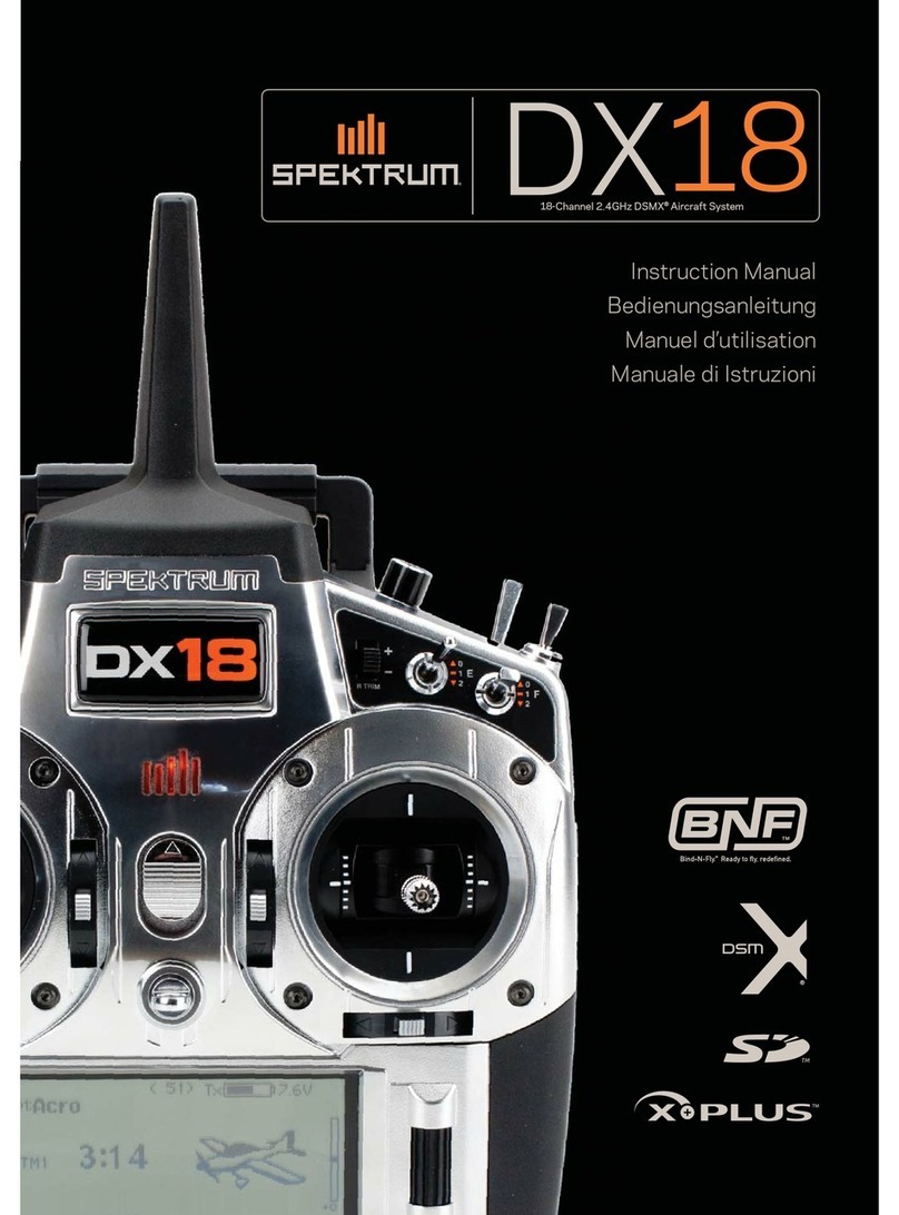 Spektrum DX18 instruction manual