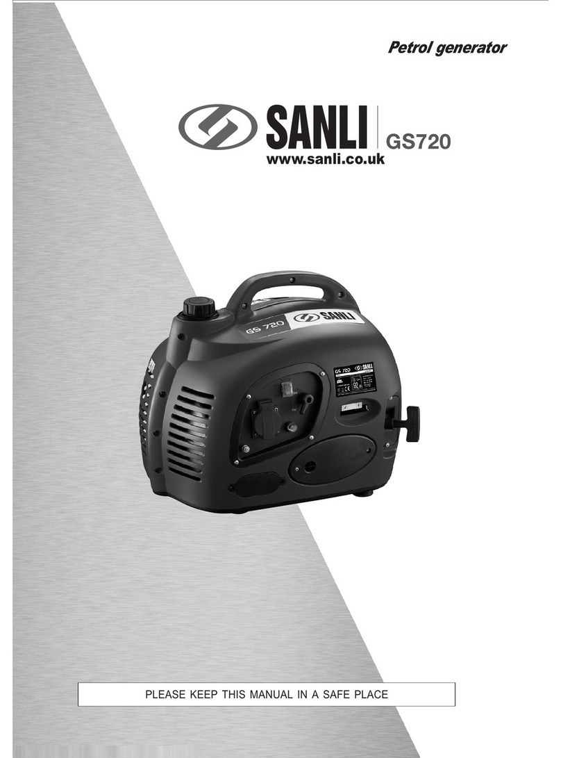SANLI GS720 manual