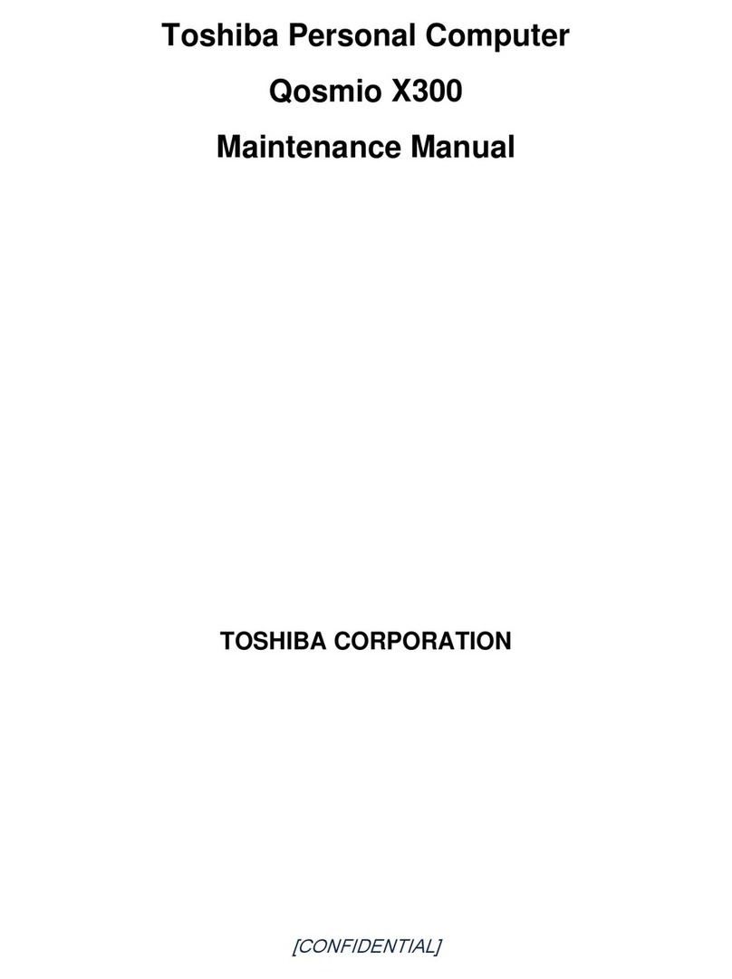 Toshiba Qosmio X300 Series User manual