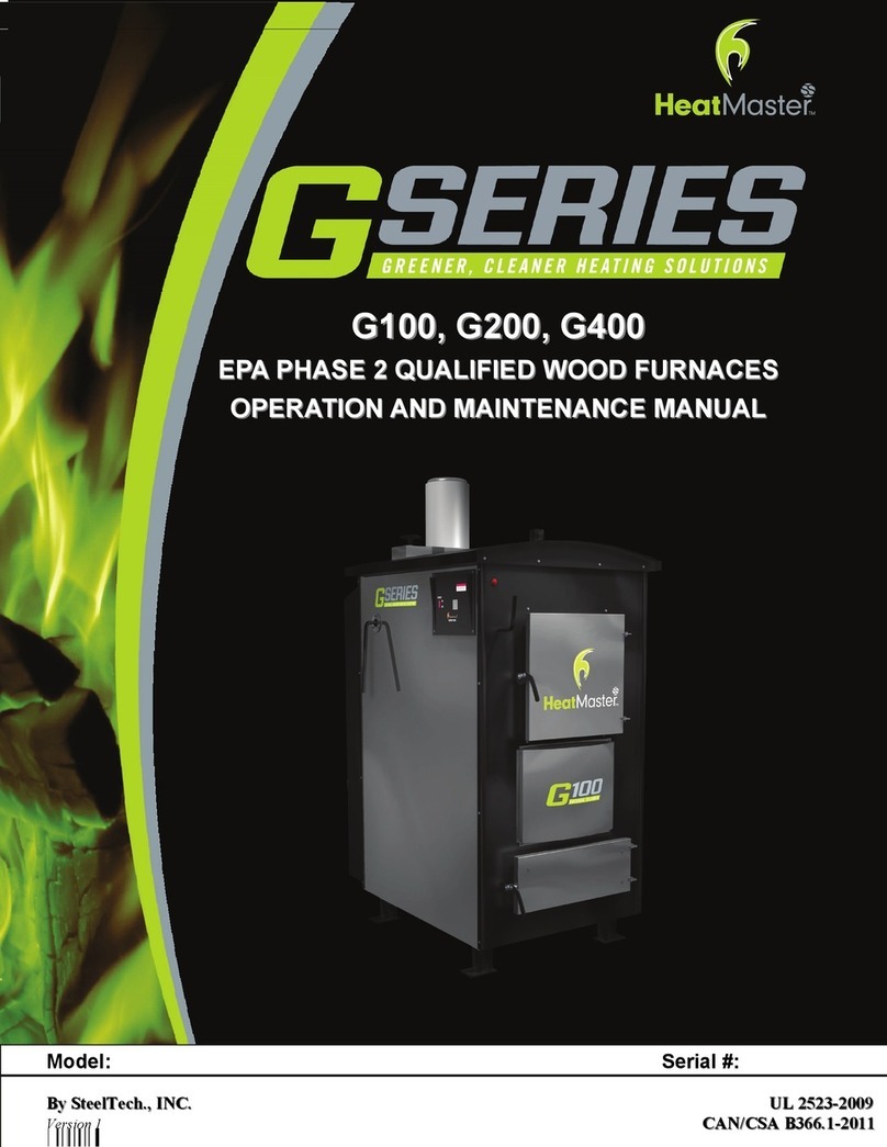 Heatmaster G100 User manual