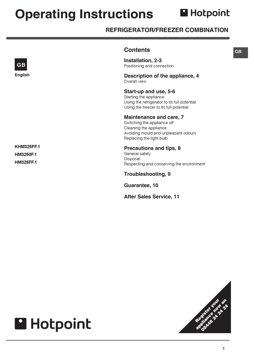 Hotpoint KHM325FF.1 User manual