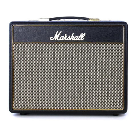 Marshall Amplification Class 5 owner's manual