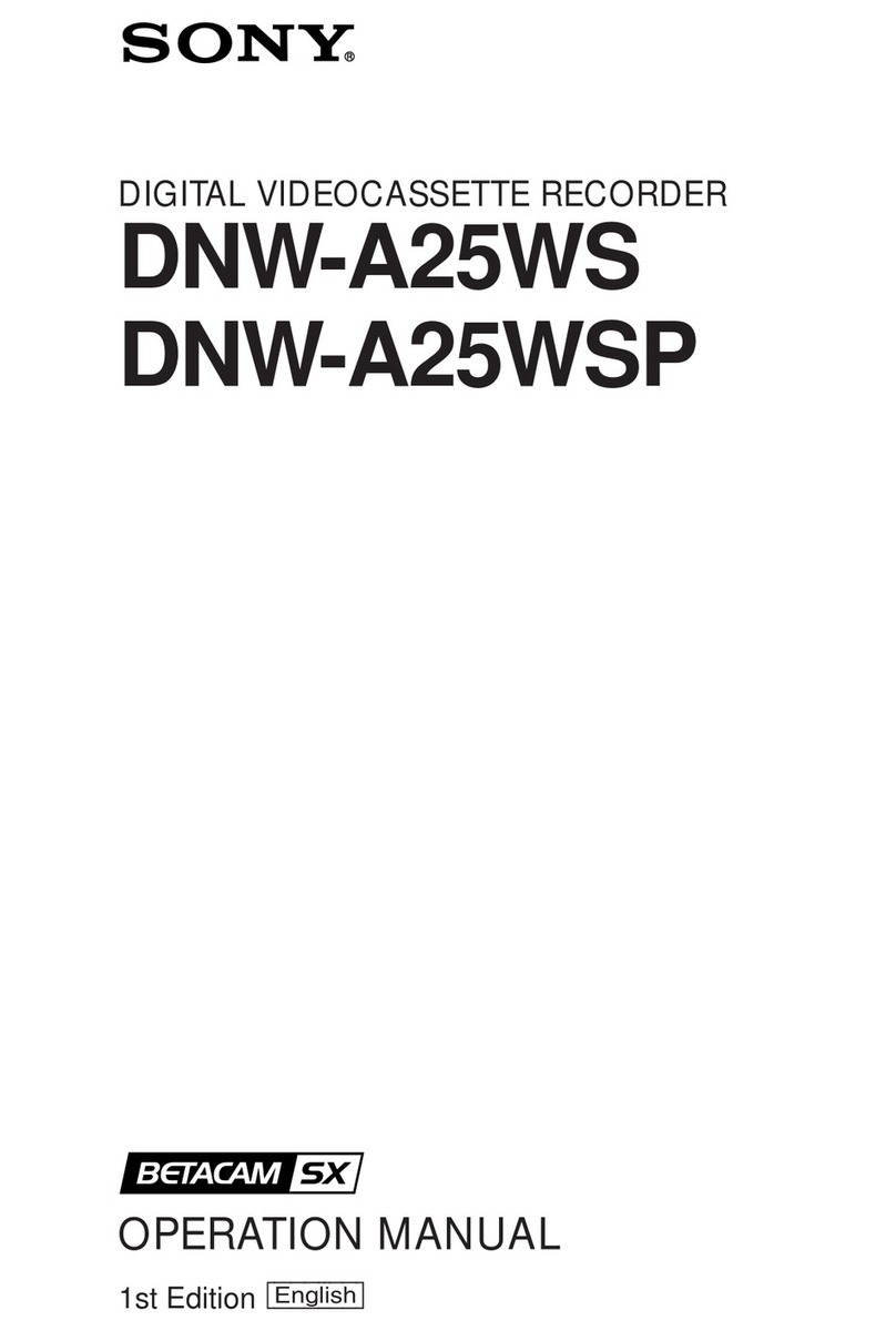 Sony DNW-A25WS User manual Sony DNW-A25WS User manual