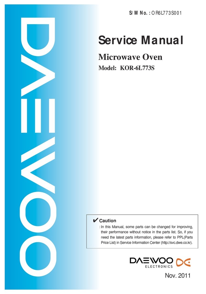 Daewoo KOR-6L773S Service manual