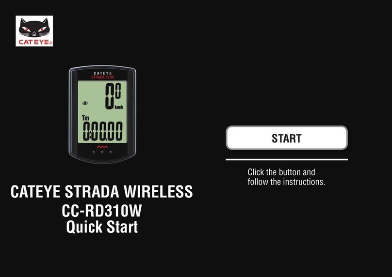 Cateye CC-RD310W Slim quick start