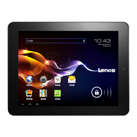 LENCO TAB-9701 instruction manual