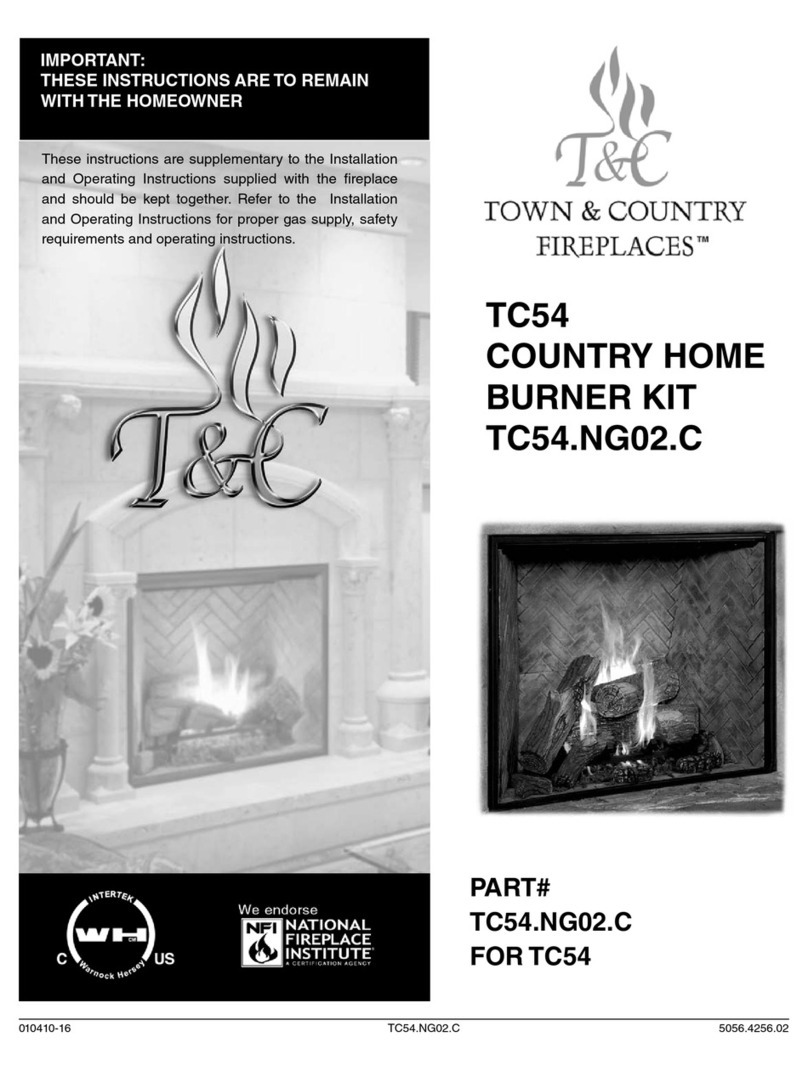 T&C TC54.NG02.C Installation and operating instructions
