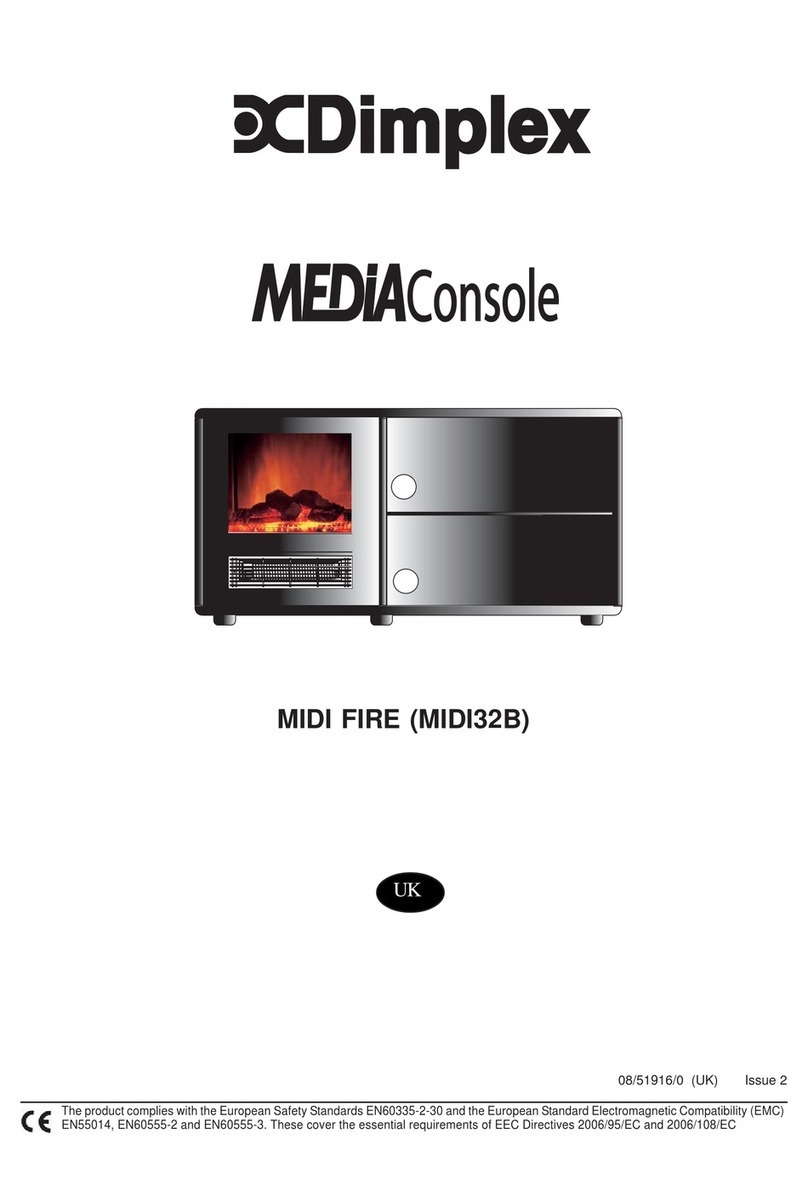 Dimplex MIDI FIRE MIDI32B instructions Dimplex MIDI FIRE MIDI32B instructions
