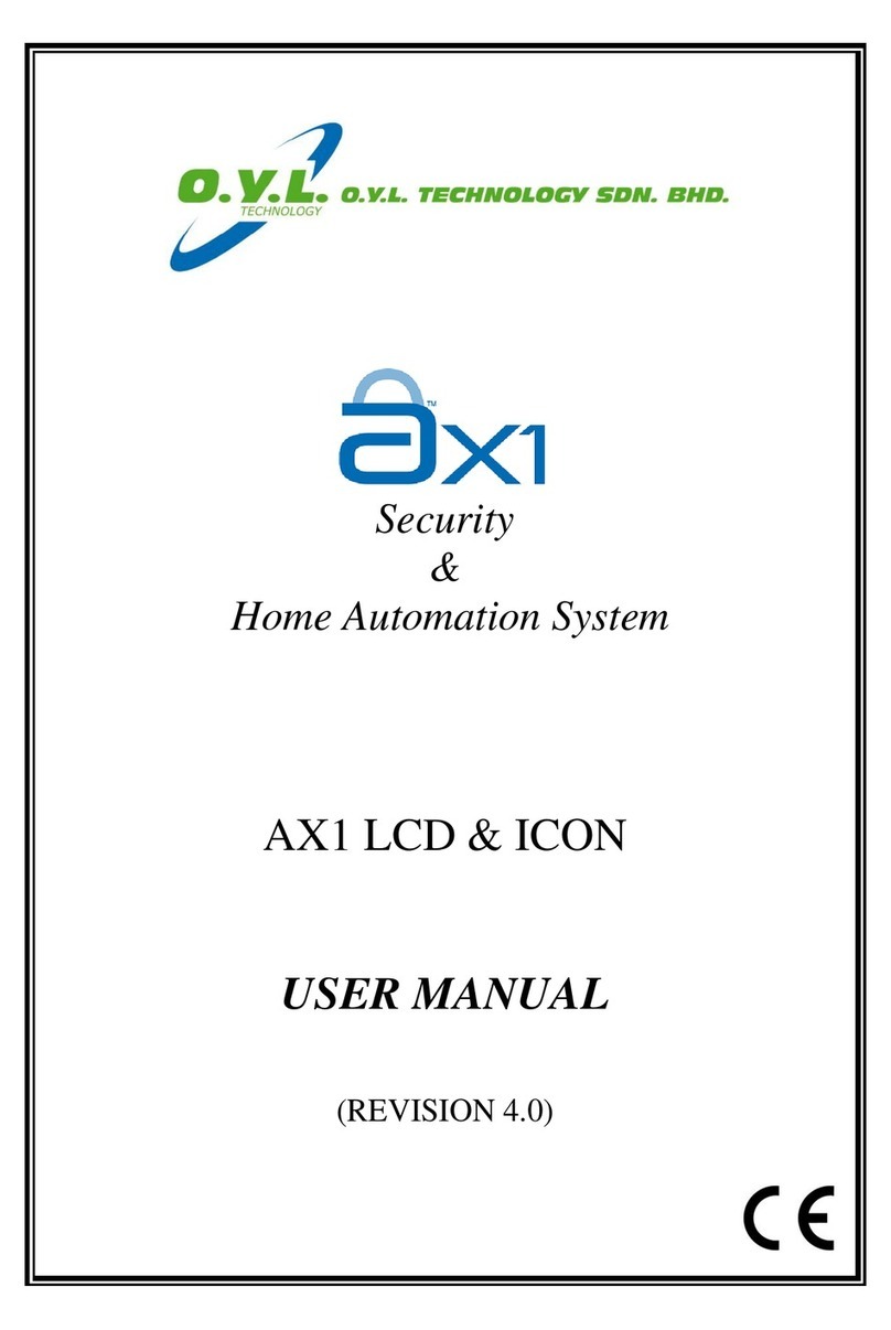 O.Y.L. Technology Avantis AX1 user manual