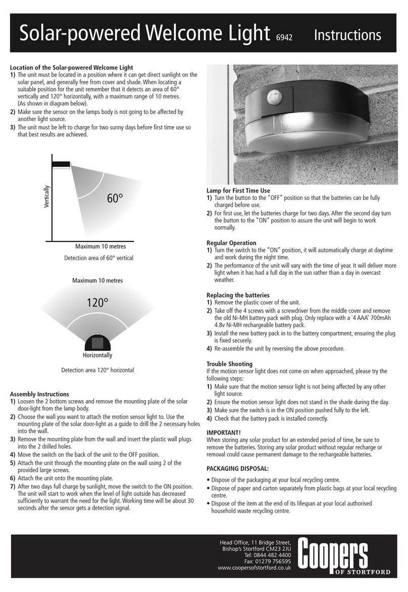 Coopers of Stortford 6942 instructions