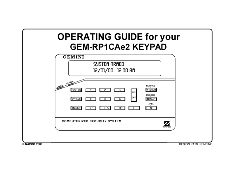 Gemini GEM-RP1CAe2 operating guide