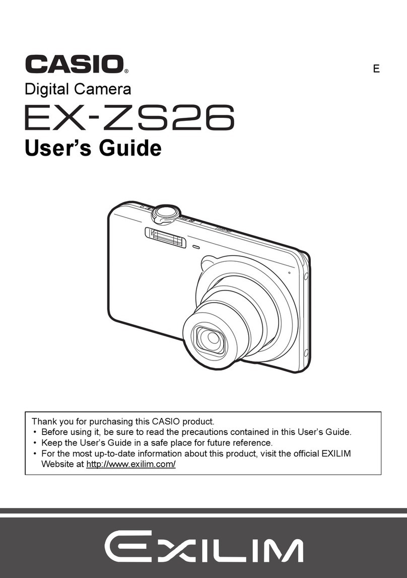 Casio Exilim EX-ZS26 User manual